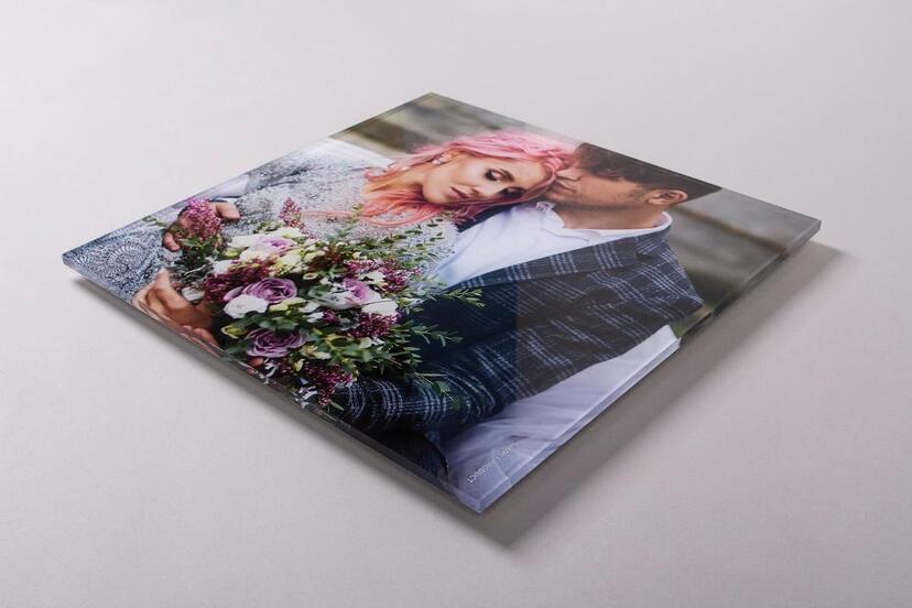 Acrylic Print Sample label