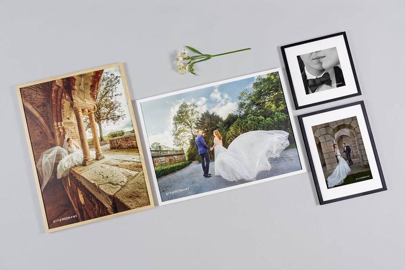Wanddeko für professionelle Hochzeitsfotografien-hochwertige Fotoprodukte von nPhoto