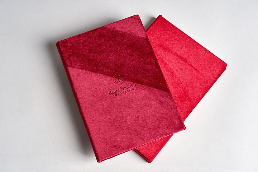   Crimson Red and Burgundy Red Triplex Trifolds