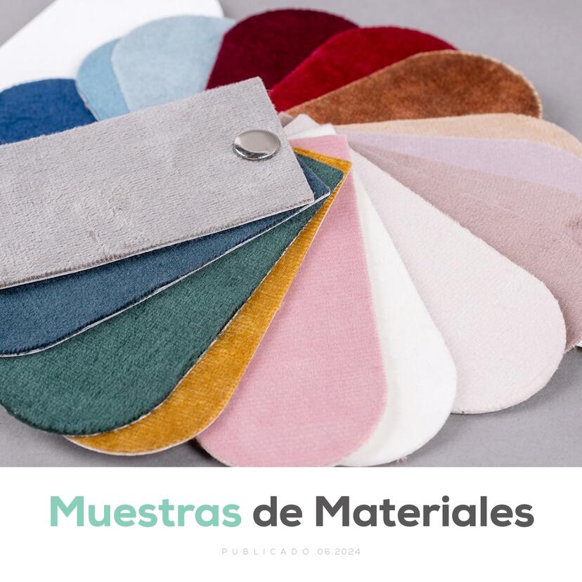 Muestrario de materiales