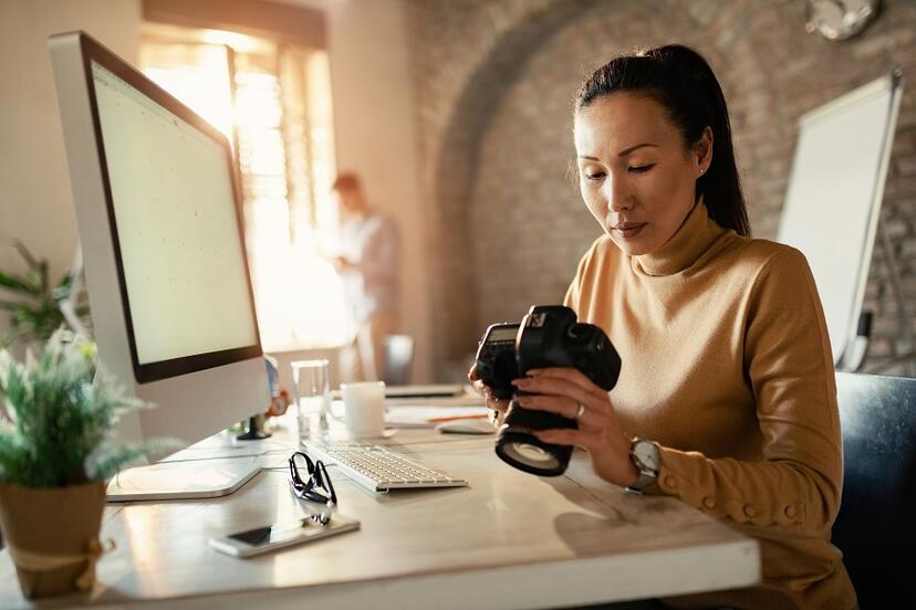 Optimal work environment for photographers