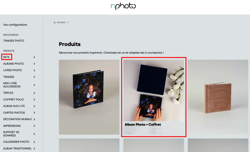 nshop boutique en ligne