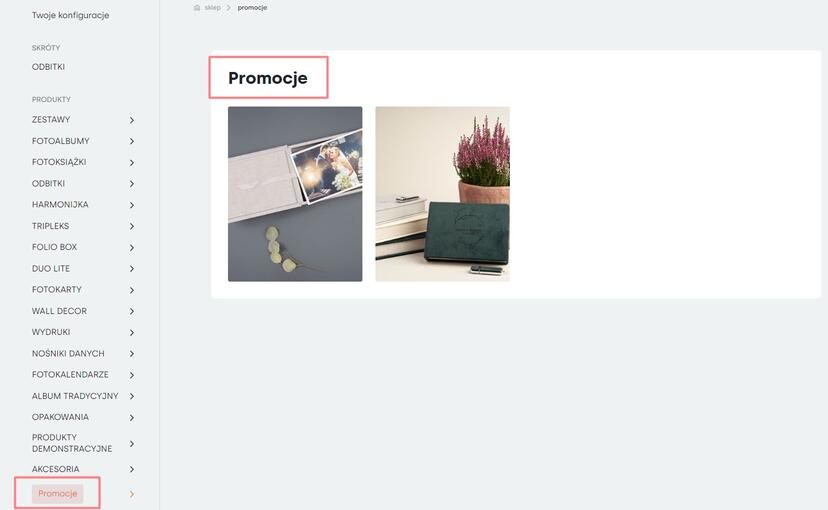 promocje w nowym sklepie nPhoto