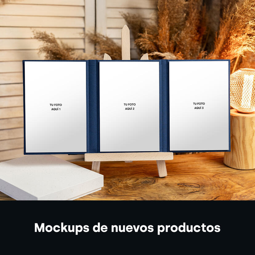 Mockups de nuevos productos