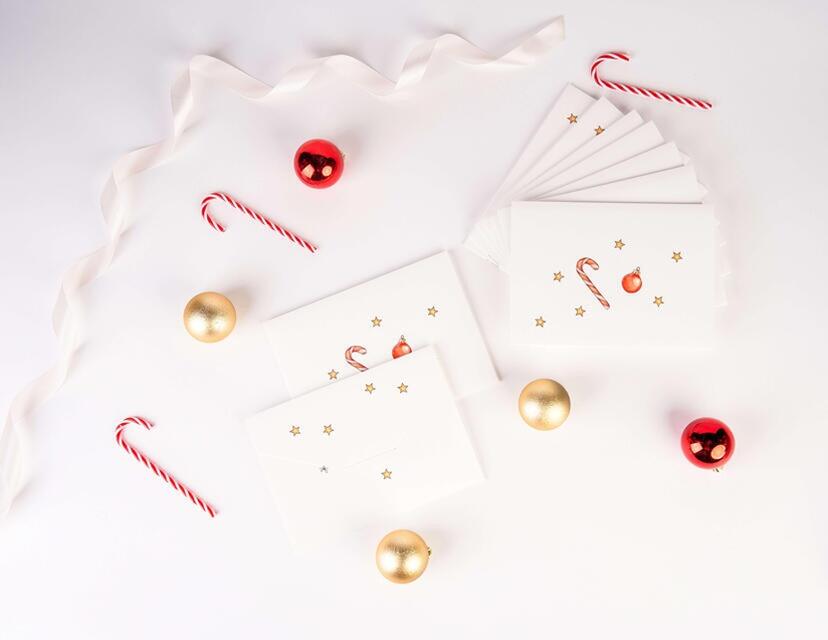 Weihnachtliche Fotokarten