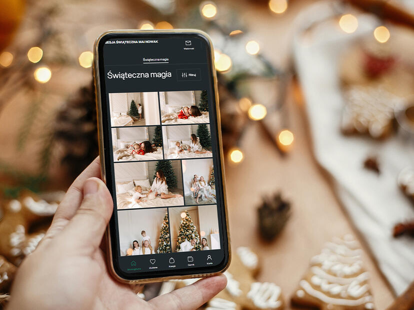 sesja świąteczna w LookAt - galerii online dla fotografów od nPhoto