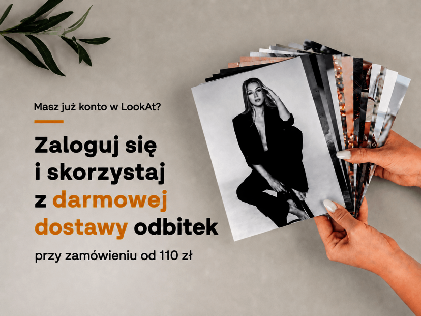 darmowa dostawa odbitek - zamawiaj odbitki bezpośrednio w galerii online LookAt