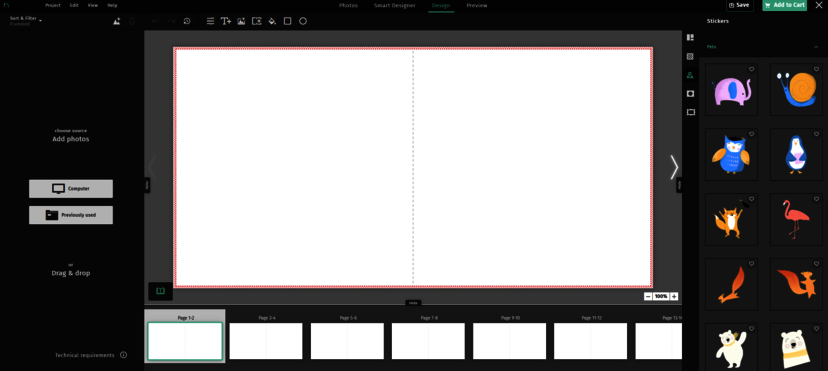 nPhoto editor: new element display order  
