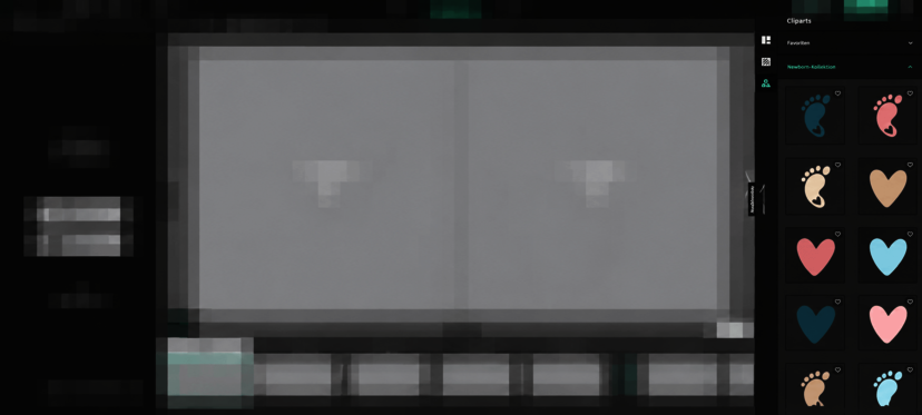 Neue Design-Elemente leicht zu finden