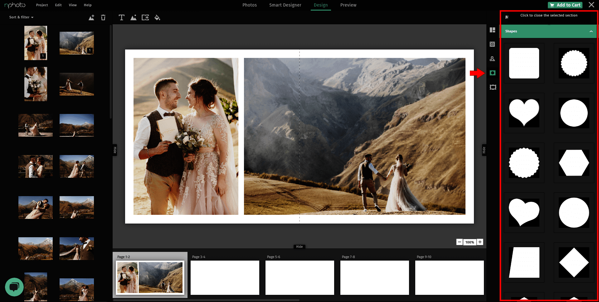 software for photo album design