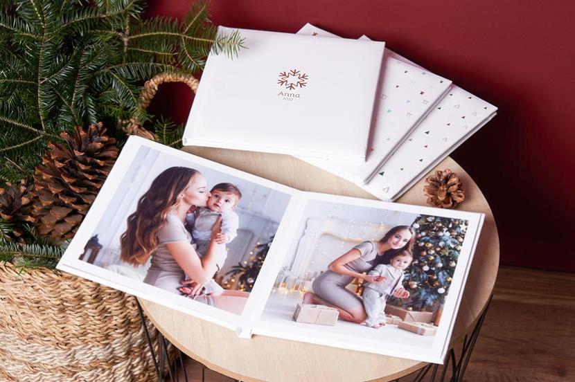 Holiday Photo Album, Photo Christmas Album, Custom Photo Album