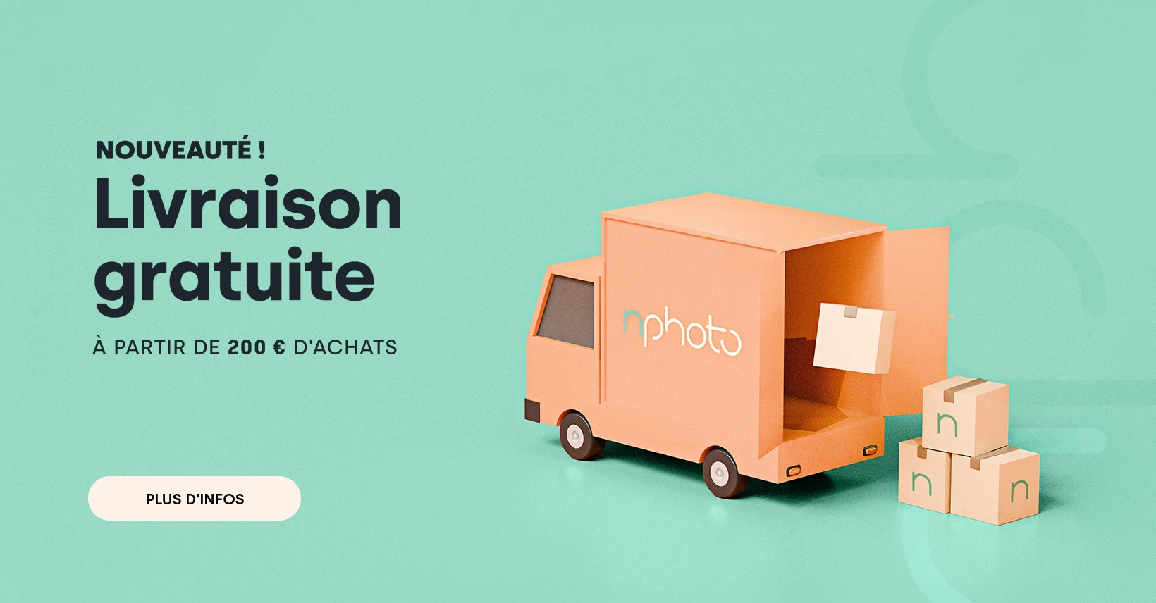 Profitez de l'envoi GRATUIT à partir de 200,00 € d'achat !