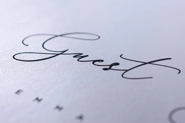 Exclusive UV printed logo on the cover photo album gray grey nphoto printing lab for professional photographers