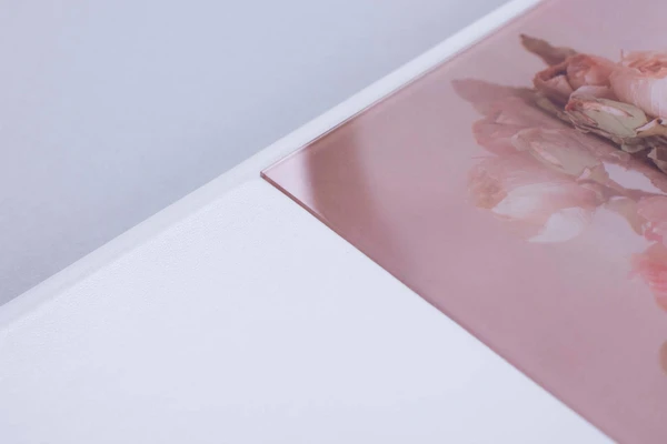 lay flat professionally printed Photo Album with acrylic crystal hardcover nphoto professional photographer printing lab professional printing services nphoto