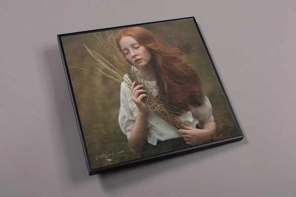 Framed Alu-dibond Print Fine Art Photography