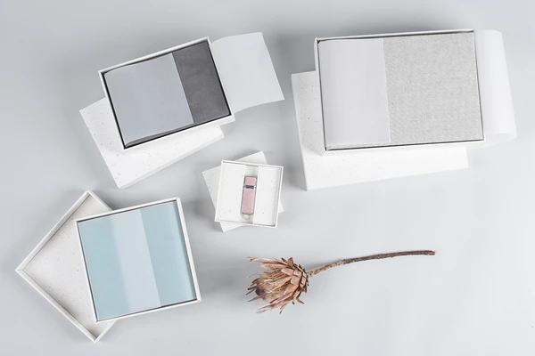 Öko-Box für Fotoprodukte in verschiedenen Größen 