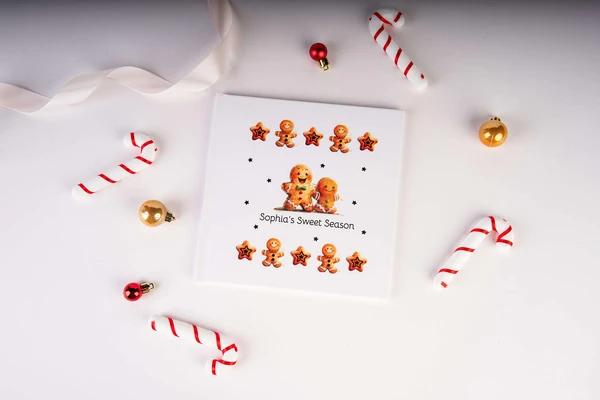 DUO Lite printed cover - Gingerbread theme