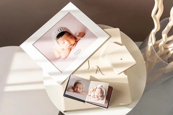 Timeless Collection Folio Box + Matted Prints + Accordion J63