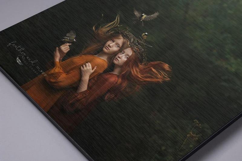 Brushed Alu-dibond Print
