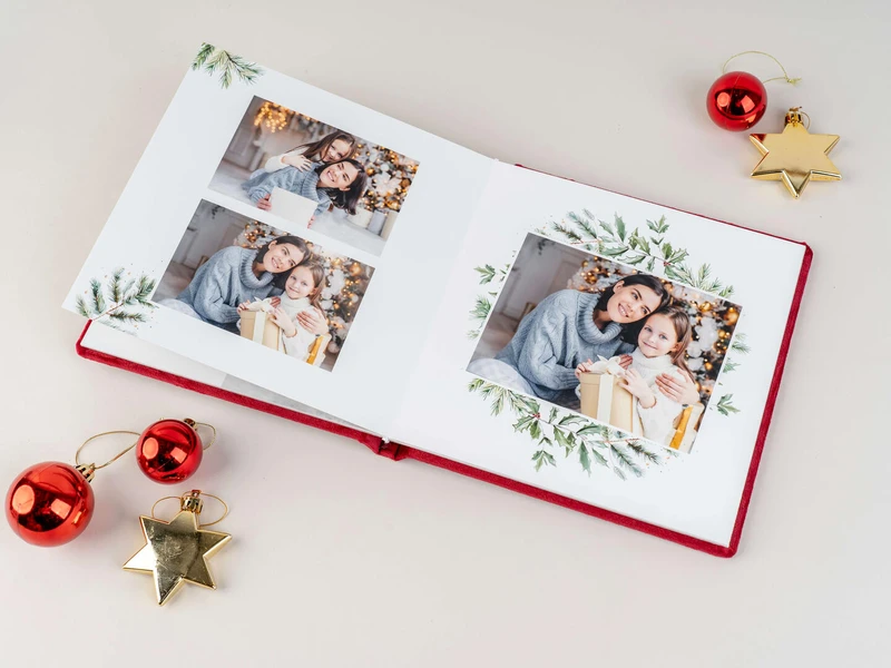 Lay-flat Photo Album V20 Christmas theme