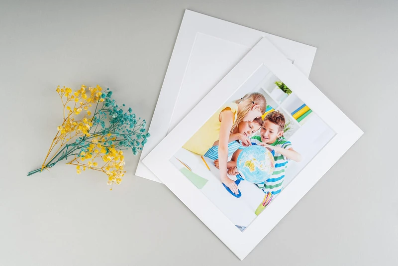 Passepartouts mit  Fotoeinschub