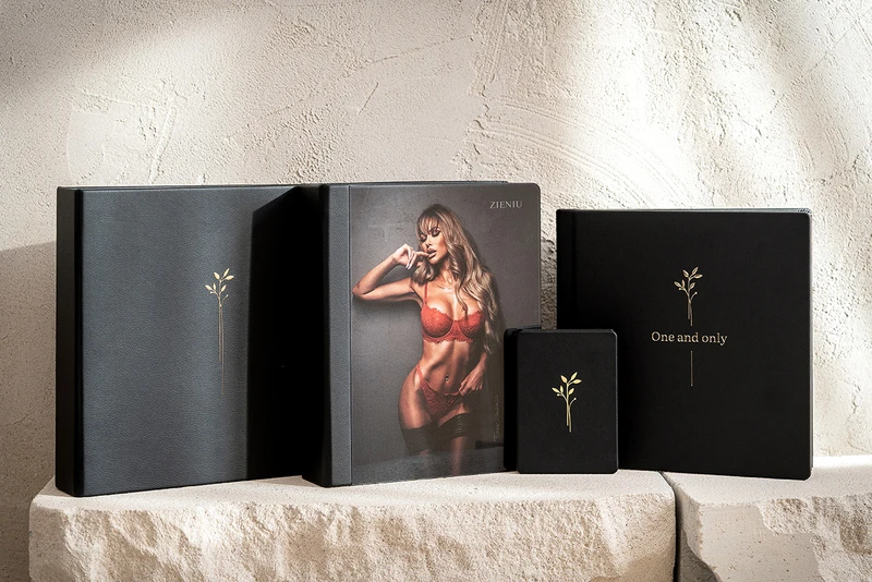Kolekcja Sensulana - motyw Subtelne listki i Akryl 